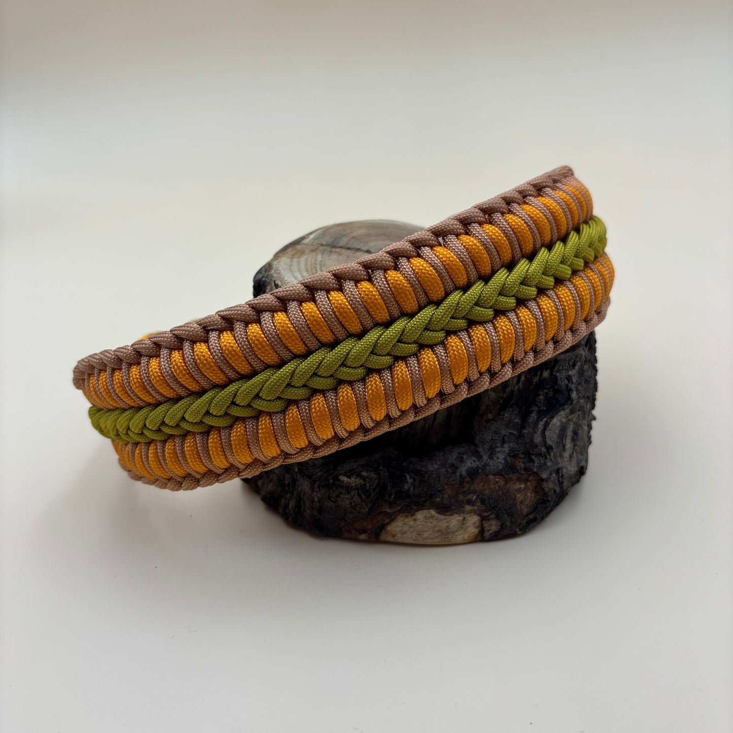 Hundehalsband Paracord mit Biothane-Verschluss