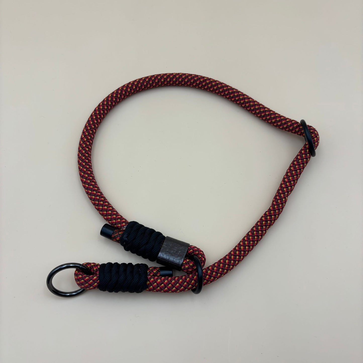 Zugstopp-Halsband Nylon - Volcanic Eruption