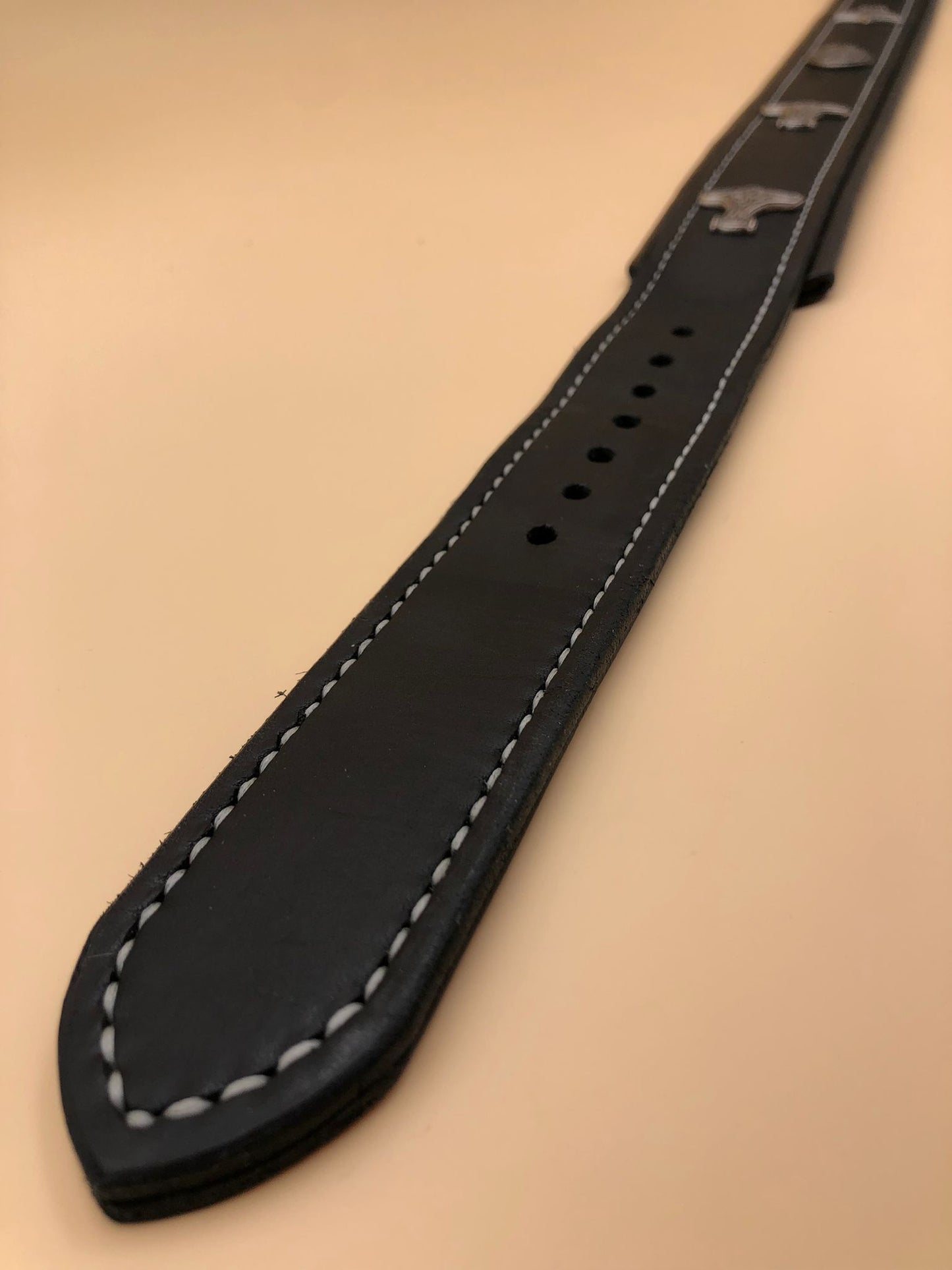 Hundehalsband Leder Mjölnir
