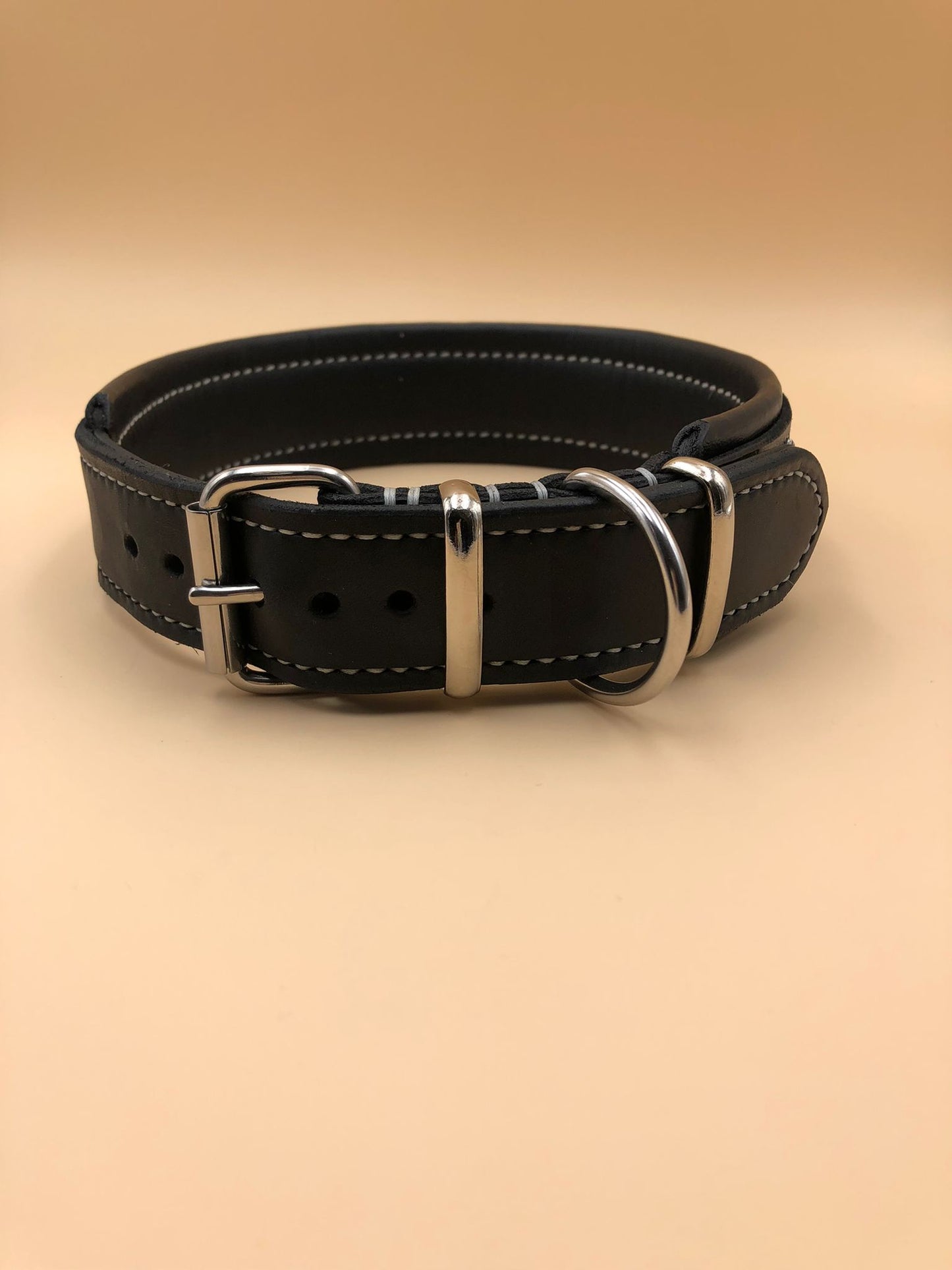 Hundehalsband Leder Mjölnir